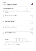 Vorschau - Arbeitsblätter - Das Land der verlorenen Socken: Deutsch Lesen, Schreiben, Leseheft, Schreibheft und Arbeitsblätter mit Lösungen - Seite 3