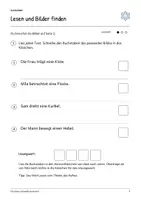 Vorschau - Arbeitsblätter - Die kleine Schneeflockenfabrik: Deutsch Lesen, Schreiben, Leseheft, Schreibheft und Arbeitsblätter mit Lösungen - Seite 3