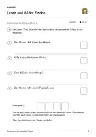 Vorschau - Arbeitsblätter - Der Aufzug zu den unmöglichen Zimmern: Deutsch Lesen, Schreiben, Leseheft, Schreibheft und Arbeitsblätter mit Lösungen - Seite 3