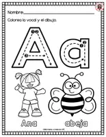 Vista previa - Hojas de trabajo - CUADERNILLO DE VOCALES - página 1