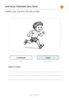 anteprima - Esercizi - Osservo e Costruisco la Frase | Prima e Seconda Primaria - Pagina 2