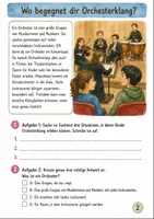 Vorschau - Arbeitsblätter - Musik Klasse 4 -3 Instrumente im Orchester - Seite 1