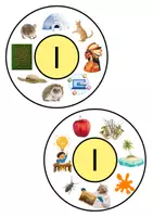Vorschau - Spiele - Lautrad I/i - Klammerkarte Druckschrift - Seite 1