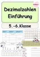 Vorschau - Unterrichtsreihen - XXL Mathe Paket 5.–6. Klasse | 100+ Arbeitsblätter, Merkblätter & fertige Unterrichtsmaterialien - Seite 1