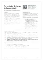Vorschau - Stundenentwürfe - Du bist der Roboter: Vertretungsstunde - Seite 1