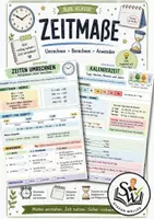 Vorschau - Arbeitsblätter - Zeitmaße – von der Sekunde bis zum Jahr - Deckblatt
