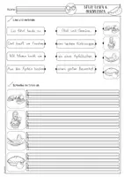 Vorschau - Arbeitsblätter - Sätze lesen und abschreiben Herbst Minimin - Seite 2