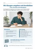 Vorschau - Stundenentwürfe - Mit Bewerbungsabsagen umgehen – Bewerbung & Berufsorientierung | Klasse 10–11 - Deckblatt