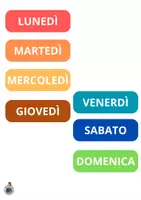 anteprima - Materiale di supporto/inclusione - Matrice del Calendario del Mattino - Pagina 1