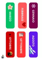 anteprima - Materiale di supporto/inclusione - Matrice del Calendario del Mattino - Pagina 3