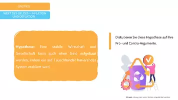 Vorschau - Stundenentwürfe - Wert des Geldes - Inflation und Deflation - Komplett vorbereitete Stunde - Wirtschaft - Seite 2