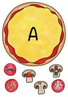 Vorschau - Spiele - Anlaute Pizza (Freiarbeit) für den Anfangsunterricht - Seite 3