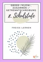 Vorschau - Unterrichtsreihen - Gross_Klein_Zusammen_Getrennt_8_to_teach - Deckblatt