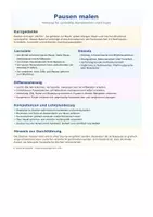 Vorschau - Arbeitsblätter - Pausen malen – Pausenzeichen üben - Seite 2