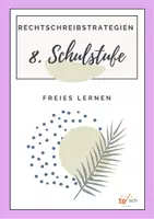 Vorschau - Unterrichtsreihen - Rechtschreibstrategien_8_to_teach - Deckblatt