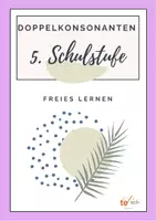 Vorschau - Stationenlernen - Doppelkonsonanten_5_to_teach - Deckblatt