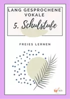 Vorschau - Unterrichtsreihen - Lang_gesprochene_Vokale_5_to_teach - Deckblatt
