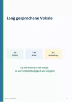 Vorschau - Unterrichtsreihen - Lang_gesprochene_Vokale_5_to_teach - Seite 1
