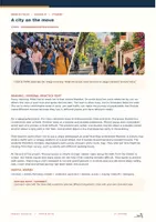 Vorschau - Stundenentwürfe - A city on the move– Lehrkraft, Material & Lösungen, India – ZP 10 - Seite 3