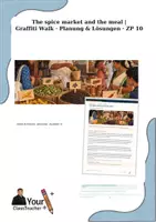 Vorschau - Stundenentwürfe - The spice market and the meal – Lehrkraft, Material & Lösungen, India – ZP 10 - Deckblatt