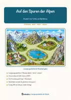 Vorschau - Arbeitsblätter - Auf den Spuren der Alpen – Lesespurgeschichte mit Rätselaufgaben (Klasse 5) - Seite 1