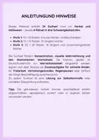 Vorschau - Arbeitsblätter - SUCHSEL Wald & Waldtiere I Fix & Fertig Wortschatz I Differenziert - Seite 2