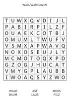 Vorschau - Arbeitsblätter - SUCHSEL Wald & Waldtiere I Fix & Fertig Wortschatz I Differenziert - Seite 3