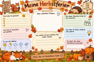 Vorschau - Aufgabenkarten - Herbstferien - Ferienbericht - Seite 2