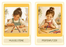 Vorschau - Stationenlernen - Buchstabenweg - Stationskarten & Laufzettel - Boho Design - Seite 2