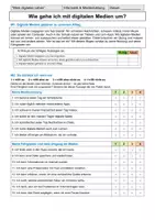 Vorschau - Arbeitsblätter - (01) Mein digitales Leben (Einstieg & AB) - Deckblatt