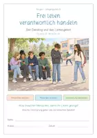 Vorschau - Unterrichtsreihen - Religion: Dekalog + Menschenliebe - Lebenssituation - Deckblatt