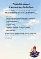 Vorschau - Unterrichtsreihen - Tandemlesen / Dialoglesen, Sachtexte Klasse 3/4 – Leseförderung - Seite 1