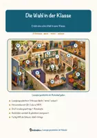 Vorschau - Arbeitsblätter - Die Wahl in der Klasse – Lesespurgeschichte mit Rätselaufgaben (Klasse 5) - Seite 1
