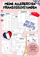 Vorschau - Arbeitsblätter - meine erste Französischlektion - Einstieg ins Französische - Deckblatt