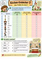 Vorschau - Arbeitsblätter - Materialpaket Religion Lernspiele Klasse 1–12 | 15 Arbeitsblätter - Seite 3