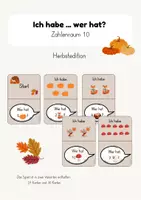 Vorschau - Spiele - Ich habe ... wer hat? - Herbstedition - Deckblatt