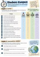 Vorschau - Arbeitsblätter - Religion Lernspiele Sekundarstufe I | 5 Arbeitsblätter - Seite 1