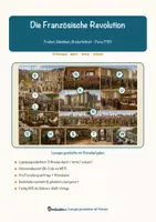 Vorschau - Arbeitsblätter - Die Französische Revolution – Lesespurgeschichte mit Rätselaufgaben (Klasse 8) - Seite 1