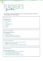 Vista previa - Juegos / Gamificación - Speaking A1 – Pack de conversación en inglés (111 cartas) - página 2