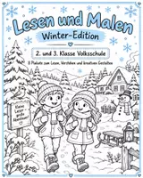 Vorschau - Arbeitsblätter - Lesen und Malen! Winter Edition - Seite 1