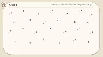 Vorschau - Präsentationen/Tafelbilder - ABC kennenlernen und ordnen - Digitales Tafelbild Kl. 2 - Seite 3