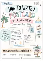 Vorschau - Arbeitsblätter - Simple Past Mega-Bundle Klasse 6 | 47 Arbeitsblätter zu Irregular Verbs, Was/Were & Postcard Writing | Reading, Writing & Grammar | Summer & Holidays - Seite 1