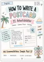 Vorschau - Arbeitsblätter - Simple Past Mega-Bundle Klasse 6 | 47 Arbeitsblätter zu Irregular Verbs, Was/Were & Postcard Writing | Reading, Writing & Grammar | Summer & Holidays - Seite 2