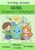 Vorschau - Arbeitsblätter - SUCHSEL Klimaschutz & Nachhaltigkeit I Fix & Fertig Wortschatz I Differenziert - Deckblatt