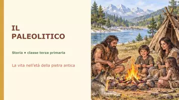 anteprima - Presentazioni / Lavagne - Il Paleolitico | Lezione LIM | Preistoria - Pagina 1