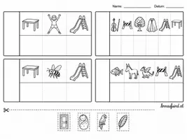 Vorschau - Arbeitsblätter - Wörterrätsel Basisgrapheme– 2 Varianten zum Rätseln - Seite 3