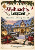 Vorschau - Arbeitsblätter - Lesezeit/ Lesetraining Klasse 4/5 (Weihnachten) - Deckblatt