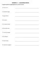 anteprima - Esercizi - Allungo la frase | Schede didattiche - Pagina 1