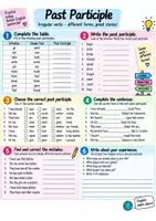 Vorschau - Arbeitsblätter - Past Participle & Irregular Verbs – Merkblatt & Übungsblätter | 3. Verbform - Seite 1