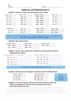 Vorschau - Arbeitsblätter - AB Kopfrechnen (SOL geeignet) Addition, Multiplikation,... - Seite 2